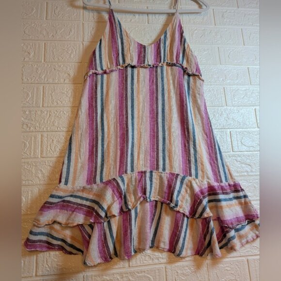 Rails Striped Multicolor Mini Dress - Picture 3 of 6